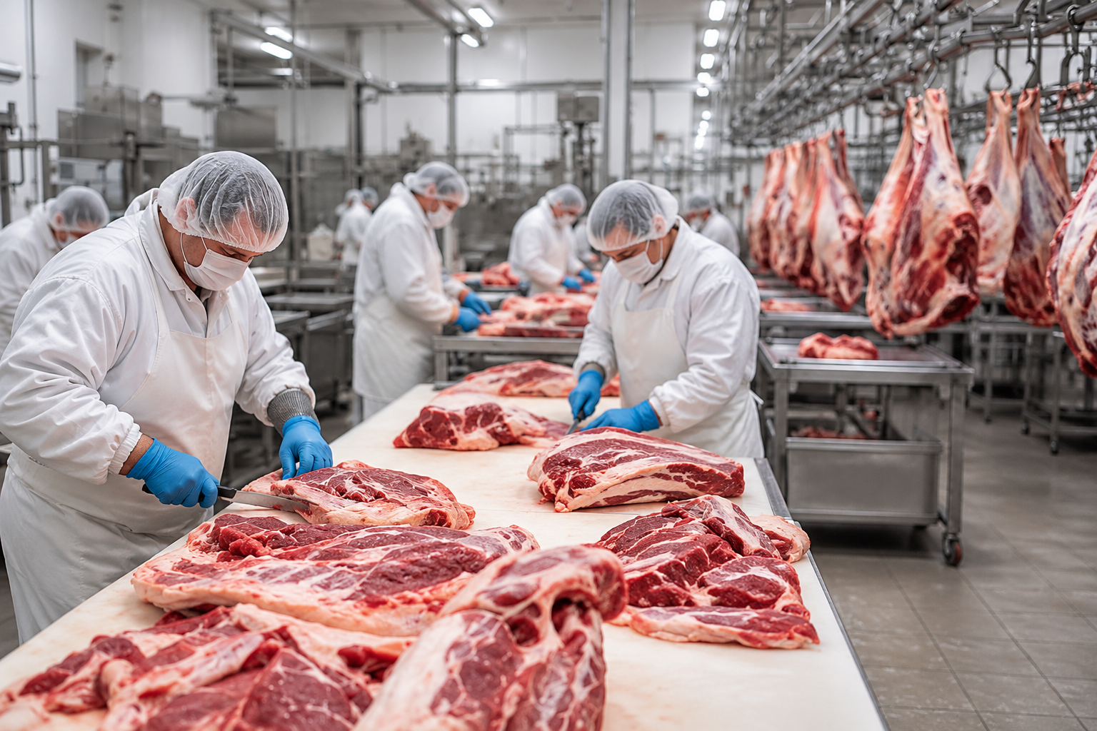 Ban on Temporary Agency Workers in the Meat Industry from 2028